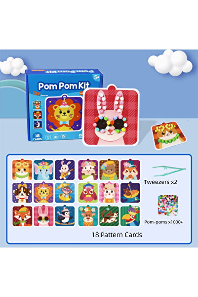 Choice 1 set Handmade Material Children's Sticker Book Educational Early Lear...