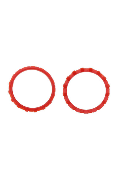 Choice17 red JCD 1Pair=2PCS For PS5 Controller Analog Accent Thumbstick Rings...