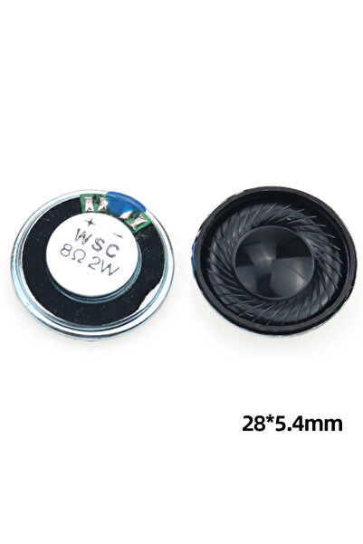 Choice7 28x5.4mm 2PCS Ultra-Thin Mini Speaker 8 Ohms 2 Watt 8R 2W Diameter20m...
