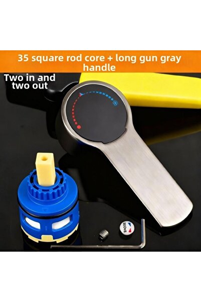 Choice4 Handle Valve Core 35mm Size Faucet Valve Core 2 Way Watersaving Repla...