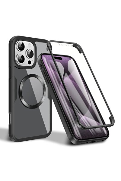 SKYDDAR INNOVATION Husă + folie pentru iPhone 16 Pro, [pachet 360°] ColorVers...