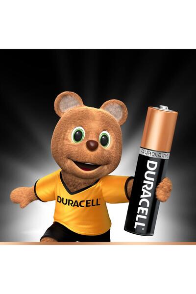 Duracell Alkalin AAA İnce Kalem Piller 4 Adet
