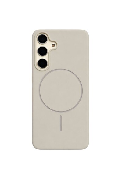 Vissona Samsung Galaxy S24 Plus Kılıf – İçi Kadife – MagSafe Uyumlu – Taş Ren...