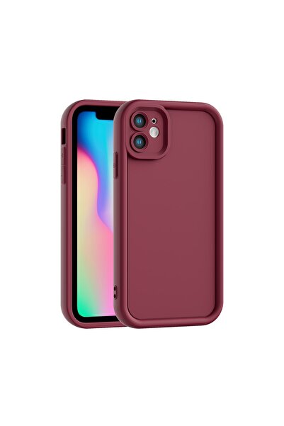 Vissona iPhone 11 Kılıf – Kamera Çıkıntılı – Mat Silikon Telefon Kılıfı