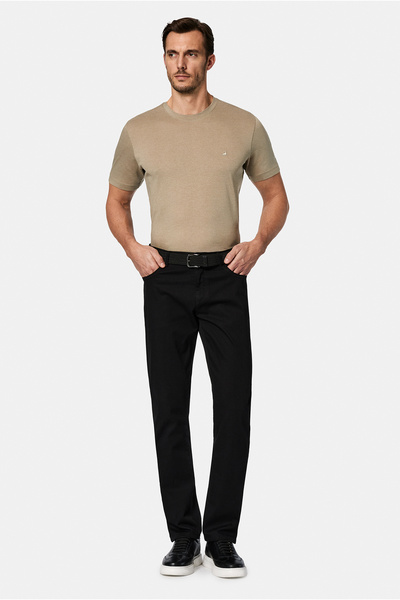 Abdullah Kiğılı Χαλαρή εφαρμογή, άνετη γραμμή, 5 τσέπες, καμβάς λύκρα / παντε...