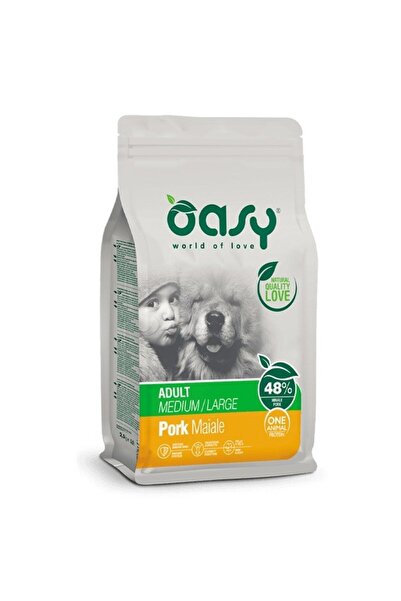 Other Oasy One Animal Protein Adult Dry Dog Food M/L Pork 12kg
