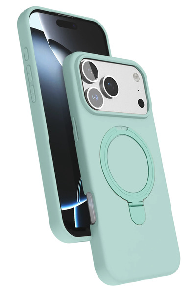 New Face GLDISPTM غطاء حماية جديد لهاتف iPhone 17 Pro Max Regal مع حامل Magsa...