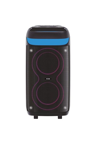 Rose HP-2250 Partybox Kablosuz Çift El Mikrofonlu Sarjlı Bluetooth Dual 8” Ho...