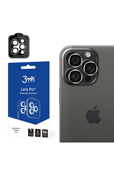 3MK Προστατευτική μεμβράνη για iPhone 15 Pro, Διαφανής, διαφανής