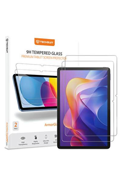 Techsuit ArmorGlass CrystalHD (σετ 2 τεμαχίων) - Xiaomi Redmi Pad 2 - Διαφανή...