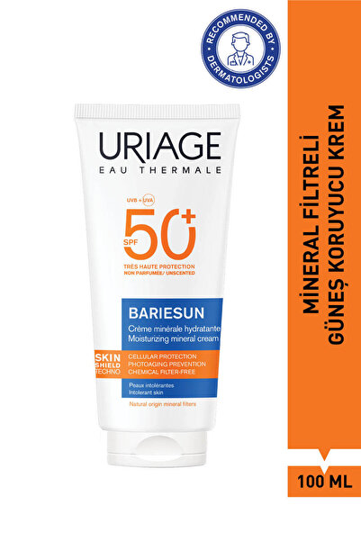 Uriage BARIESUN SPF50+ Mineral Filtre İçeren Güneş Koruyucu Krem 100 ml