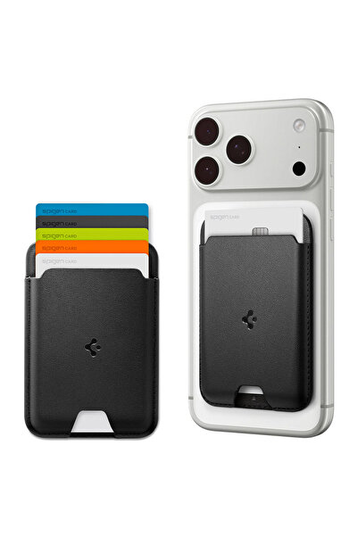 OEM Spigen - Valentinus Wallet MagFit (AFA11337) - for 5 x Cards Easy Access,...