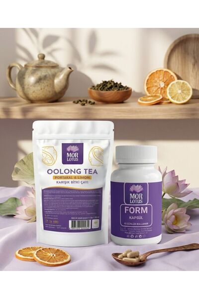 MOR LOTUS OOLONG VE KAPSÜL FORM SET