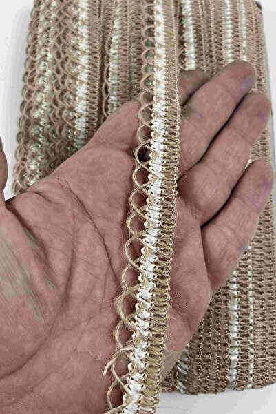 Hobigram Cream Velia Thin Form Accent Straw Decorative Ribbon 10 Meters Packa...