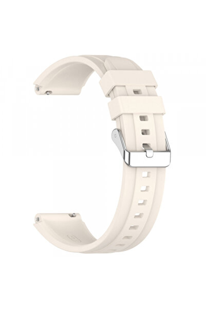 Techsuit Curea W075 pentru Huawei Watch/ Garmin Watch Series, 18mm, Bej