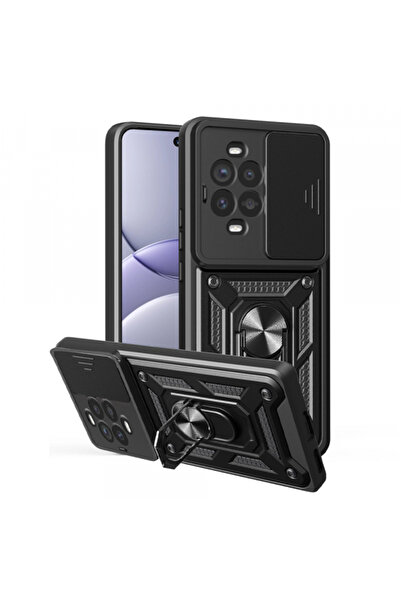 Stef's Cat Θήκη για Huawei nova 13 Pro, Γάτα του Στεφ, CamShield, Μαύρο