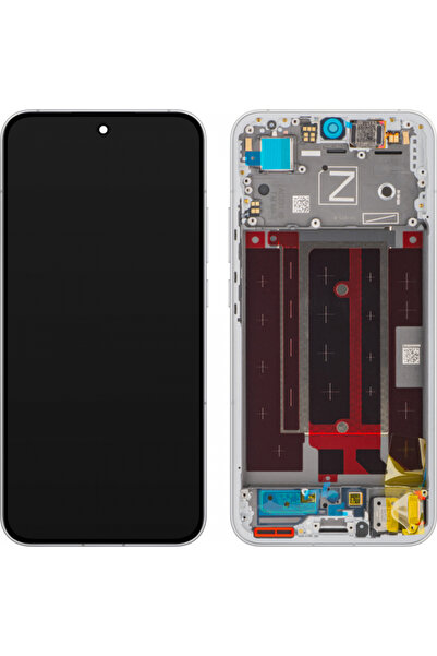 OPPO Display cu touchscreen Reno13, cu ramă, Alb (Plume White), Service Pack ...