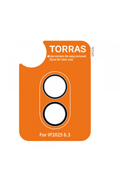 TORRAS Lensguard Rear Camera Screen Protector for Apple iPhone 17, Tempered G...