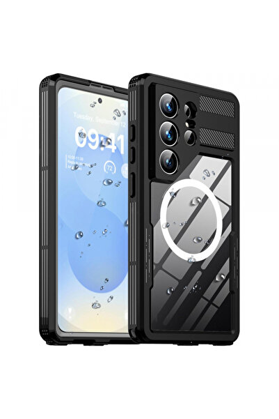 ShellBox Αδιάβροχη Θήκη για Samsung Galaxy S26 Ultra S948, ShellBox, Μαύρο