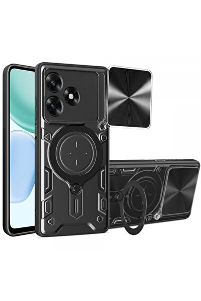 Stef's Cat Husa pentru Honor X5c Plus, Stef's Cat, CamGuard Pro, Neagra