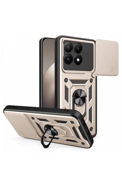 Techsuit Husa pentru Xiaomi 15T, Techsuit, CamShield, Aurie