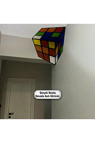Akıllı Kağıt 3D Zeka Küpü Tablo - Poster