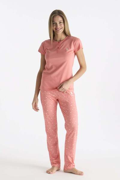 U.S. Polo Assn. 20231 Kadın Pijama Takım