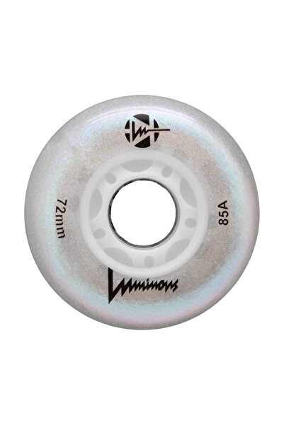 LUMINOUS ΤΡΟΧΟΙ LED 72MM/85A - ΛΕΥΚΗ ΠΕΡΛΑ