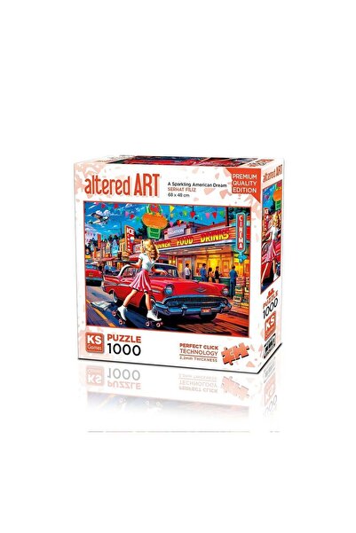 WOWMOMKIDS 20838 Puzzle 1000 a Sparkling American Dream