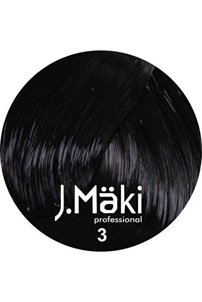 J.Mäki professional J.Maki Professional vopsea de păr 3 dark brown