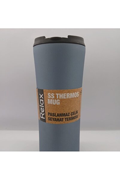 KAPINDA AVM Mug Termos 400 Ml Mavi