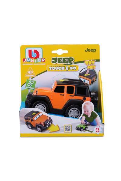 Bburago Junior Primul meu Jeep Touch And Go, Bburago, Portocaliu