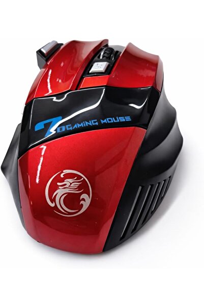 Coverzone Kablosuz Oyuncu Mouse 3200 DPI Ayarlanabilir Hassasiyet, RGB 7 Renk...