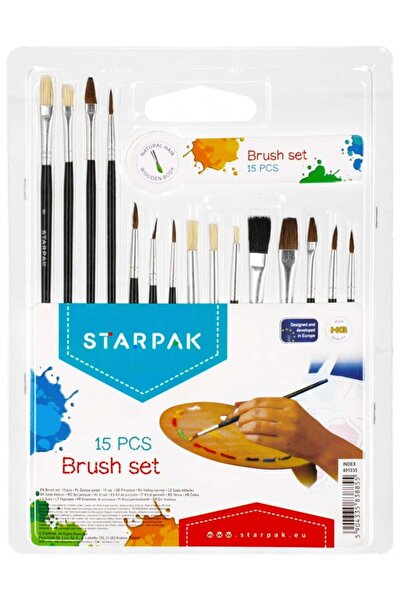 Starpak Set de pensule Starpak, 15 piese