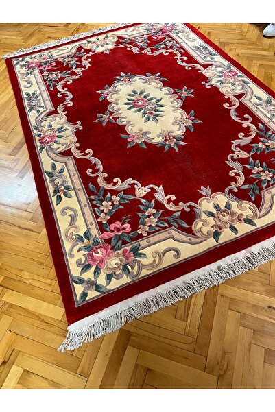 RD RAMAZAN DAĞ EL HALI SANATI El Dokuma Kabartmalı Çin Halısı Birinci Sınıf K...