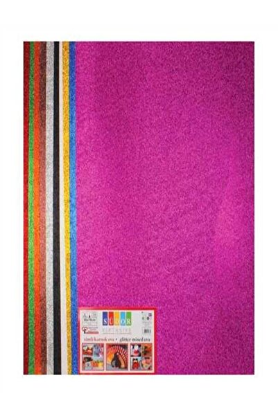 Genel Markalar Eva 50x70 Cm 10 Renk Simli Yapışkanlı (sk32)