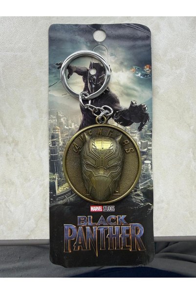 Natavanbutık 🔱 🐾   Black Panther Power Keychain 🖤 ✨