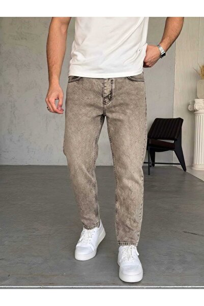Wonraces Ανδρικό παντελόνι τζιν Vizon Boyfriend Special Washed Straight