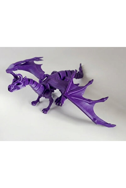 FLEXIS WE MAKE IT POSSIBLE FOR YOU Skeleton Wings Mor Ejderha Figürü - İskele...