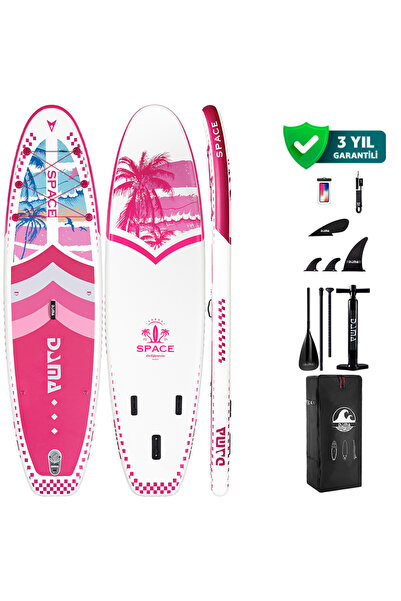 DAMA Space Pink 3.35 11x34x6 Şişme Paddle Board SUP Seti
