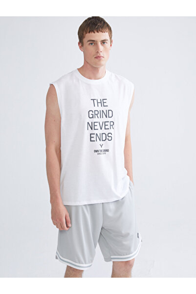 LC Waikiki Ανδρικό αμάνικο T-shirt με λαιμόκοψη
