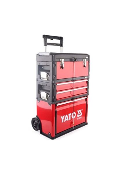 yato مجموعة صندوق أدوات مكونة من 3 أجزاء