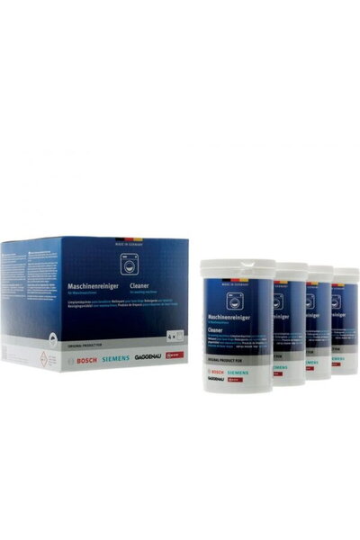 Bosch Set 4 x 200g praf granulat pentru curatarea masinilor de spalat, 00311928