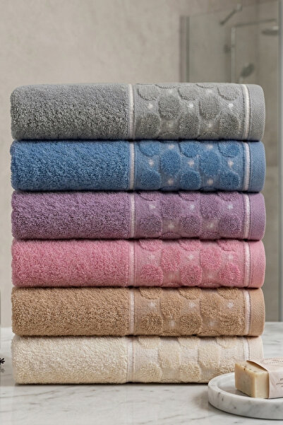 hasgül towel 30x50cm 6 Parça Mutfak Havlusu | Kurulama Bezi | El Havlusu-karışık