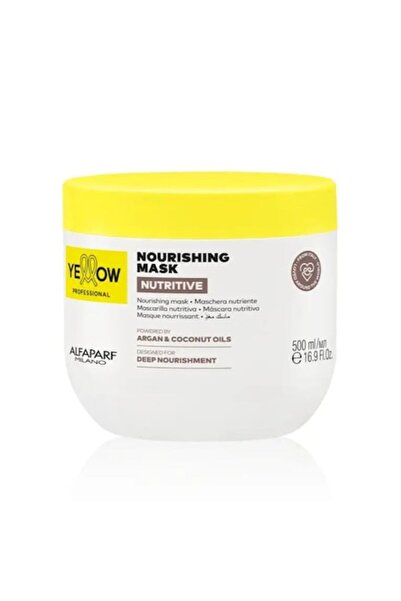 YELLOW Professional Mask for Intense Hydration, Yellow, For Dry & Fragile Hai...