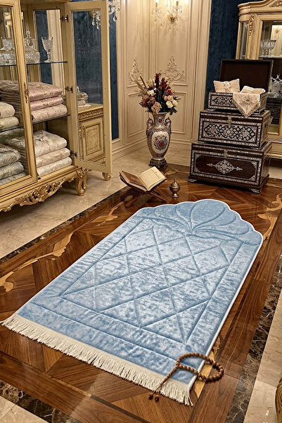 BUGİ HOME COLLECTİON Ορθοπεδικό καπιτονέ χαλάκι προσευχής με σφουγγάρι που δε...
