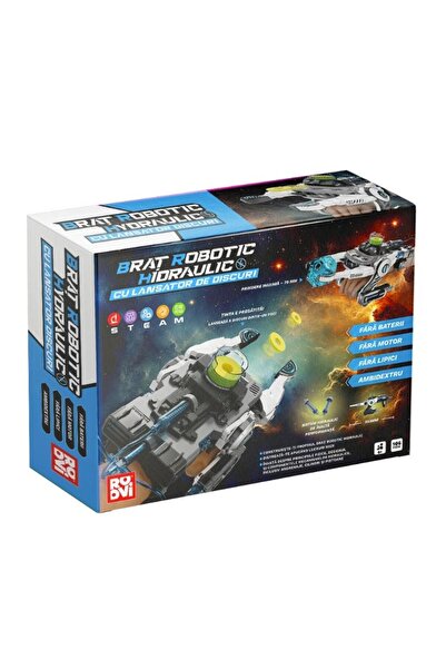 D-Toys Υδραυλικός ρομποτικός βραχίονας με εκτοξευτή δίσκων 106 τεμαχίων