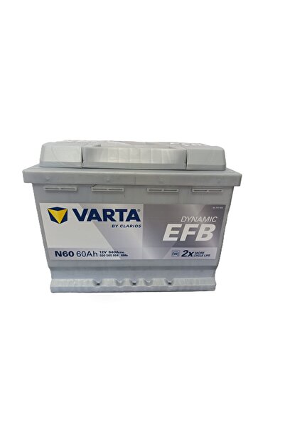 Varta 60 AH. 640A (EN) START STOP EFB (ÜRETİM TARİHİ:2026)