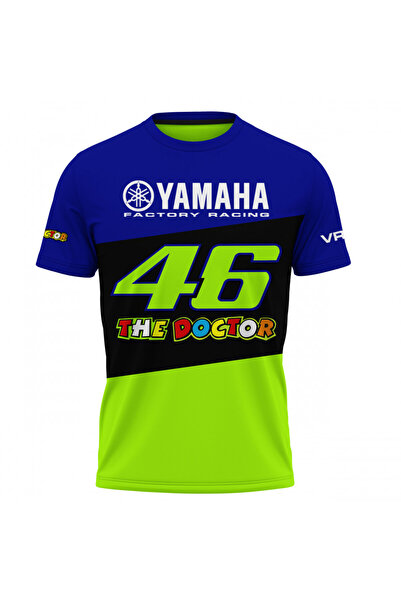 OEM Yamaha men's t-shirt, short sleeve, multicolor M022