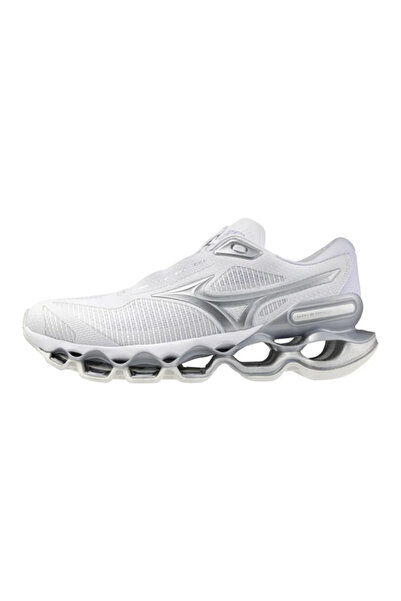 MIZUNO Wave Prophecy 15 Unisex Koşu Ayakkabısı Beyaz / Gri